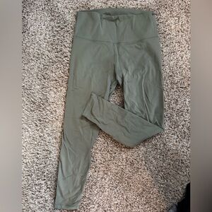 Olive Green Leggings
